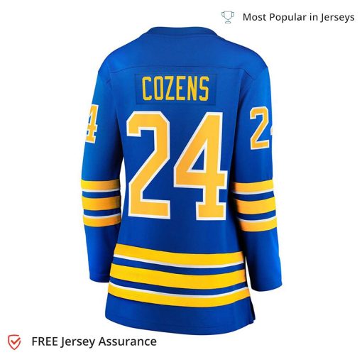 Women’s Dylan Cozens Jersey – Buffalo Sabres Royal Home Breakaway Player