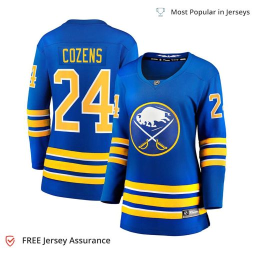 Women’s Dylan Cozens Jersey – Buffalo Sabres Royal Home Breakaway Player