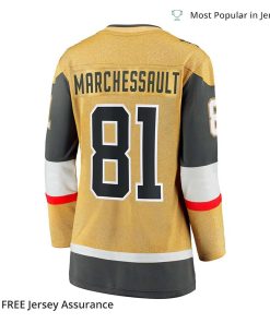 Womens Marchessault Jersey Vegas Golden Knights Gold 2023 Stanley Cup Champions Home Breakaway Player 2
