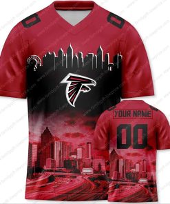 Custom Jerseys Football Atlanta Falcons Shirt - Personalized Name & Number - Unique Fan Gear