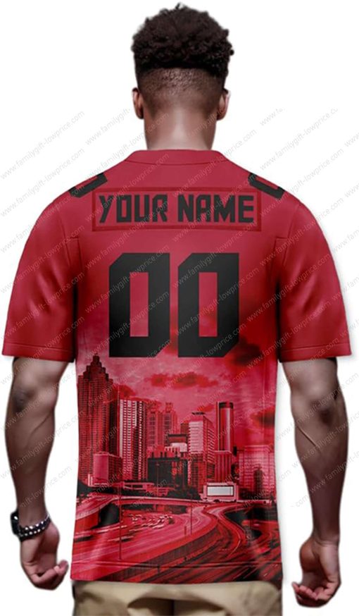Custom Jerseys Football Atlanta Falcons Shirt  – Personalized Name & Number – Unique Fan Gear