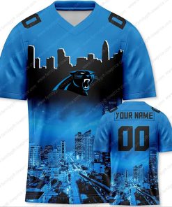 Custom Jerseys Football Carolina Panthers Shirts - Personalized Name & Number - Unique Fan Gear