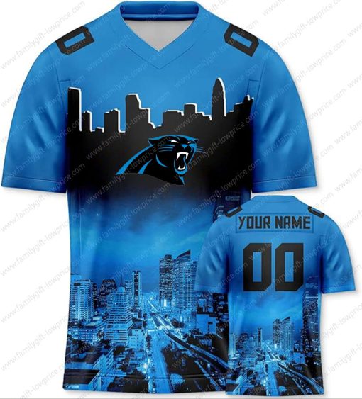 Custom Jerseys Football Carolina Panthers Shirts – Personalized Name & Number – Unique Fan Gear