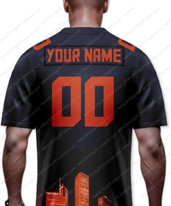 Custom Jerseys Football Chicago Bears T-Shirts - Personalized Name & Number - Unique Fan Gear 1