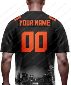 Custom Jerseys Football Cincinnati Bengals T Shirt - Personalized Name & Number - Unique Fan Gear 1