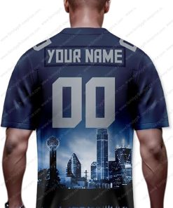 Custom Jerseys Football Dallas Cowboy T Shirt - Personalized Name & Number - Unique Fan Gear 1