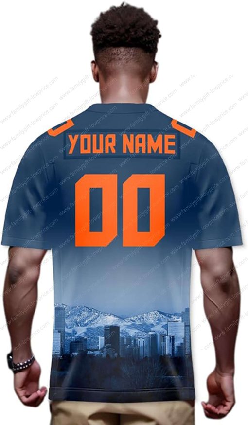 Custom Jerseys Football Denver Broncos Shirts – Personalized Name & Number – Unique Fan Gear