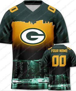 Custom Jerseys Football Green Bay Packers Shirt - Personalized Name & Number - Unique Fan Gear