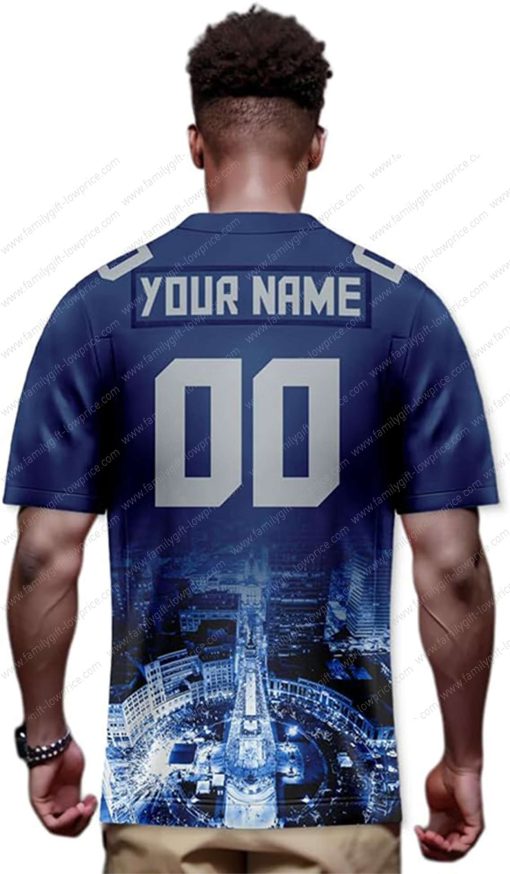 Custom Jerseys Football Indianapolis Colts Shirt – Personalized Name & Number – Unique Fan Gear