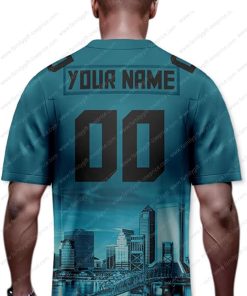 Custom Jerseys Football Jacksonville Jaguars Shirt - Personalized Name & Number - Unique Fan Gear 1