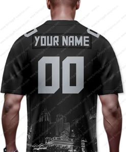 Custom Jerseys Football Las Vegas Raiders T Shirt - Personalized Name & Number - Unique Fan Gear 1