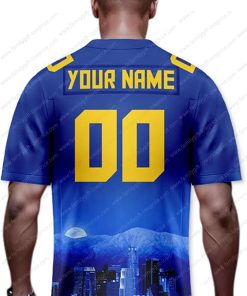 Custom Jerseys Football Los Angeles Rams Shirt - Personalized Name & Number - Unique Fan Gear 1