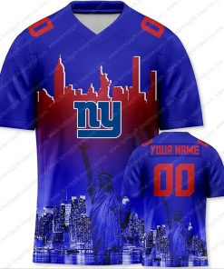 Custom Jerseys Football New York Giants Shirt - Personalized Name & Number - Unique Fan Gear