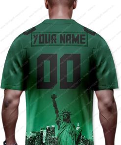 Custom Jerseys Football New York Jets T Shirt - Personalized Name & Number - Unique Fan Gear 1
