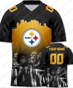 Custom Jerseys Football Pittsburgh Steelers Shirts - Personalized Name & Number - Unique Fan Gear