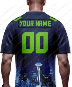 Custom Jerseys Football Seattle Seahawks Shirts - Personalized Name & Number - Unique Fan Gear 1