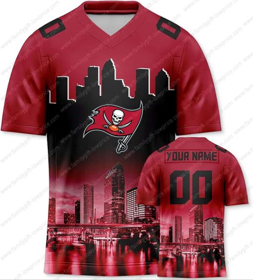 Custom Jerseys Football Tampa Bay Buccaneers Shirt – Personalized Name & Number – Unique Fan Gear