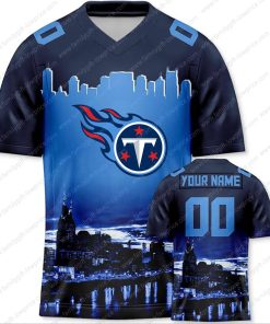 Custom Jerseys Football Tennessee Titans Shirts - Personalized Name & Number - Unique Fan Gear