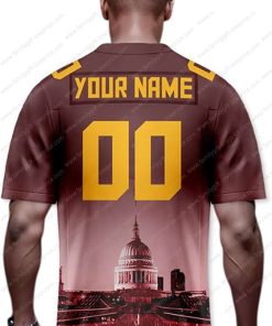 Custom Jerseys Football Washington Commanders T-Shirts - Personalized Name & Number - Unique Fan Gear 1