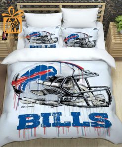 Buffalo Bills Bedding Custom Cute Bed Sets with Name & Number, Buffalo Bills Gifts 5