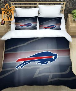 Buffalo Bills Bedding Custom Cute Bed Sets with Name & Number, Buffalo Bills Gifts 1