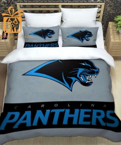 Carolina Panthers Bed Sheets Custom Cute Bed Sets with Name & Number, Carolina Panthers Gifts 5