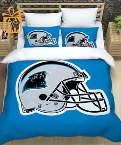 Carolina Panthers Bed Sheets Custom Cute Bed Sets with Name & Number, Carolina Panthers Gifts 1