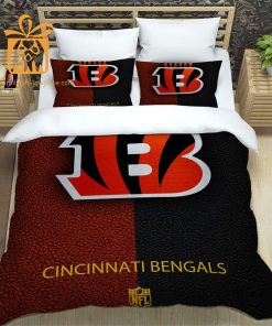 Bengals Bedding Custom Cute Bed Sets with Name & Number, Unique Bengals Gifts 1