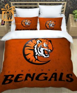 Bengals Bedding Custom Cute Bed Sets with Name & Number, Unique Bengals Gifts 2