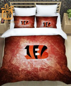 Bengals Bedding Custom Cute Bed Sets with Name & Number, Unique Bengals Gifts 4