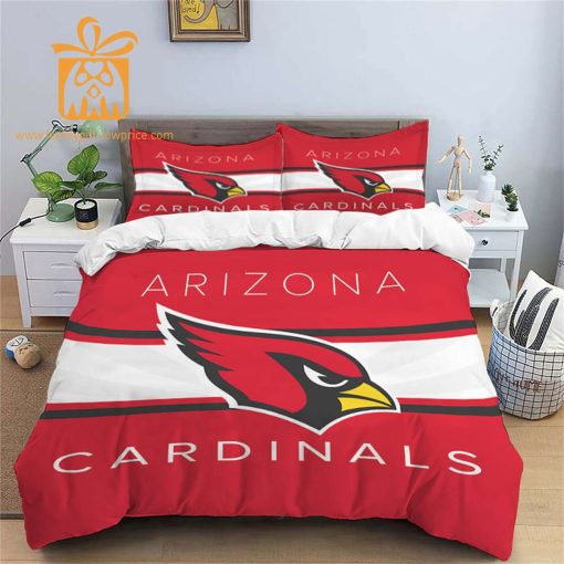 Comfortable Arizona Cardinals Football Bedding Set – Soft NFL Bedding Sets for Football Fans