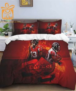 Comfortable Atlanta Falcons Football Bedding Set Soft NFL Bedding Sets for Football Fans 1