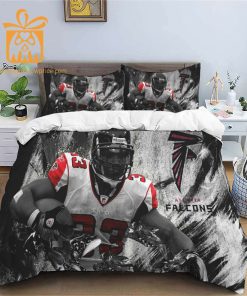 Comfortable Atlanta Falcons Football Bedding Set Soft NFL Bedding Sets for Football Fans 2