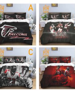 Comfortable Atlanta Falcons Football Bedding Set Soft NFL Bedding Sets for Football Fans 4 1