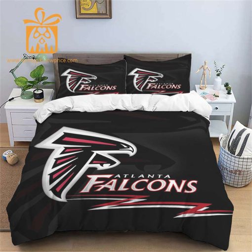 Comfortable Atlanta Falcons Football Bedding Set – Soft NFL Bedding Sets for Football Fans