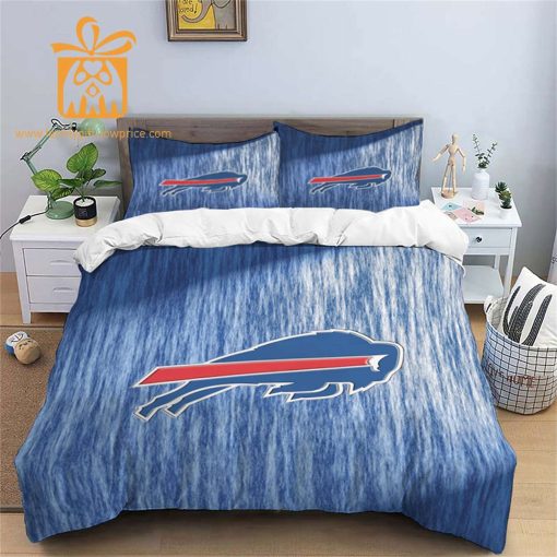Comfortable Buffalo Bills Football Bedding Set – Soft NFL Bedding Sets for Football Fans