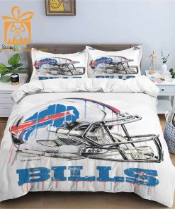 Comfortable Buffalo Bills Football Bedding Set Soft NFL Bedding Sets for Football Fans 2