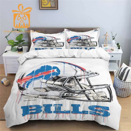 Comfortable Buffalo Bills Football Bedding Set – Soft NFL Bedding Sets for Football Fans