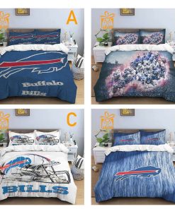 Comfortable Buffalo Bills Football Bedding Set Soft NFL Bedding Sets for Football Fans 4 1