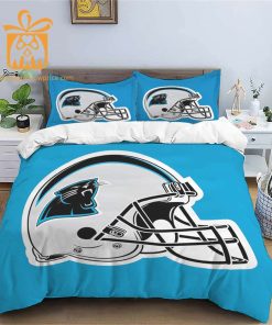 Comfortable Carolina Panthers Football Bedding Set Soft NFL Bedding Sets for Football Fans 3