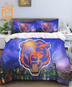 Comfortable Chicago Bears Football Bedding Set Soft NFL Bedding Sets for Football Fans 2
