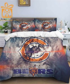 Comfortable Chicago Bears Football Bedding Set Soft NFL Bedding Sets for Football Fans