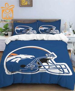 Comfortable Denver Broncos Football Bedding Set Soft NFL Bedding Sets for Football Fans 1