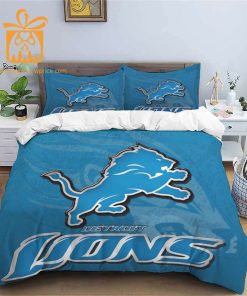 Comfortable Detroit Lions Football Bedding Set – Soft NFL Bedding Sets for Football Fans