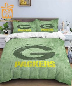 Comfortable Green Bay Packers Football Bedding Set Soft NFL Bedding Sets for Football Fans 1
