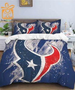 Comfortable Houston Texans Football Bedding Set Soft NFL Bedding Sets for Football Fans
