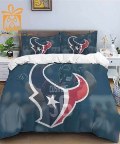 Comfortable Houston Texans Football Bedding Set Soft NFL Bedding Sets for Football Fans 3