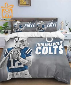 Comfortable Indianapolis Colts Football Bedding Set Soft NFL Bedding Sets for Football Fans 2