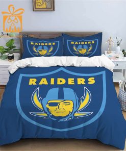Comfortable Las Vegas Raiders Football Bedding Set Soft NFL Bedding Sets for Football Fans 1