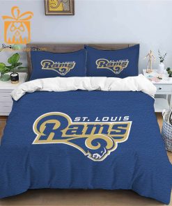 Comfortable Los Angeles Rams Football Bedding Set Soft NFL Bedding Sets for Football Fans 2